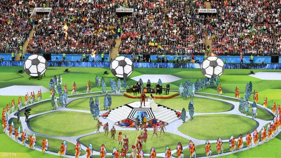 يونيو 2018، افتتاح كأس العالم في روسيا