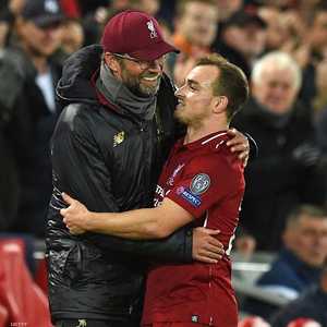 شاكيري قال إن كلوب مدرب رائع