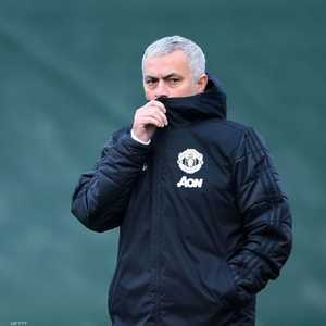 المدير الفني البرتغالي، جوزيه مورينيو، مدرب مانشستر يونايتد