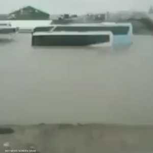 مطار إسطنبول الجديد يغرق