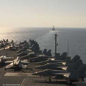 حاملة طائرات أميركية تصل إلى الخليج. (أرشيف)