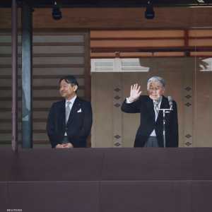 إمبراطور اليابان أتم عامه الخامس والثمانين