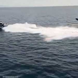 مطاردة عصابة تهريب مخدرات في عرض البحر