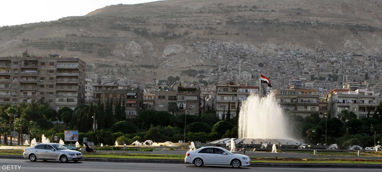 ساحة الأمويين في العاصمة السورية دمشق