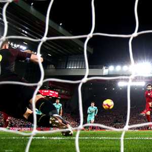 صلاح سجل الرابع لليفربول في شباك أرسنال