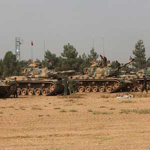 دبابات تركية تستعد للتدخل في سوريا
