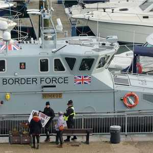 دورية بحرية بريطانية في بحر المانش