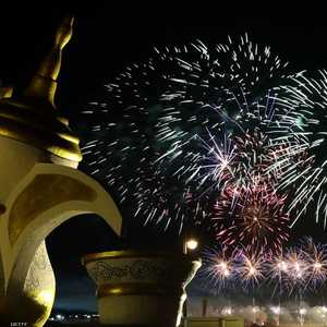 الإمارات تحتفل بالعام الجديد 2019