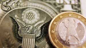 الدولار ارتفع أمام العملة الأوروبية