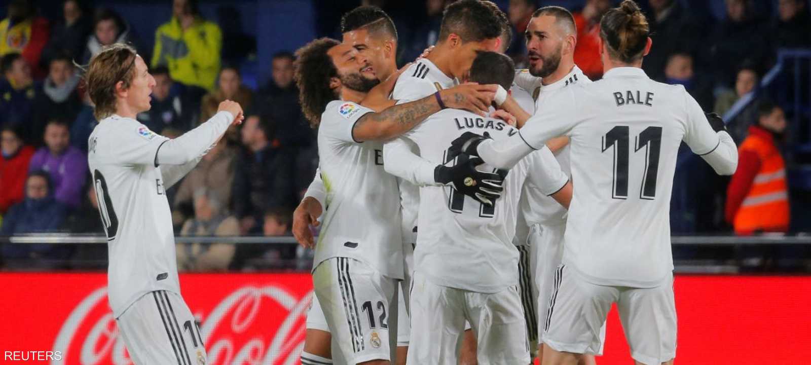 ريال مدريد رفع رصيده إلى 30 نقطة