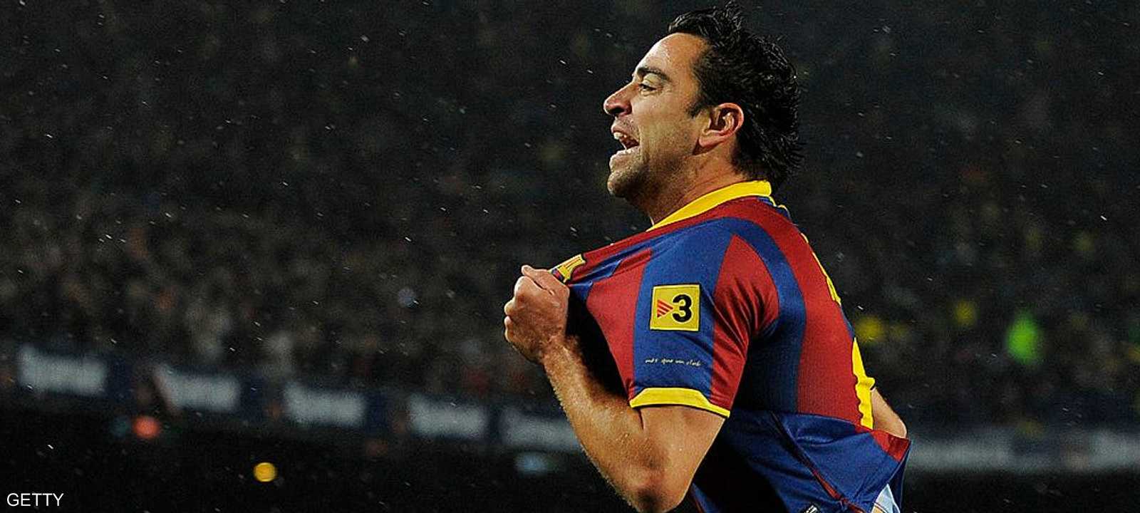 نجم المنتخب الإسباني وبرشلونة السابق تشافي هرنانديز