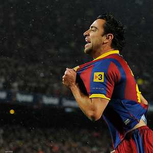 نجم المنتخب الإسباني وبرشلونة السابق تشافي هرنانديز