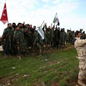 مسلحون سوريون تدعمهم تركيا في شمال سوريا