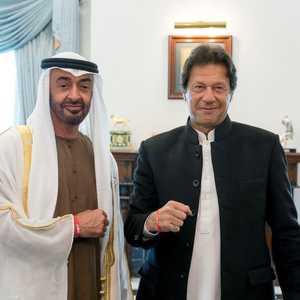 لقاء ولي عهد أبوظبي و رئيس وزراء باكستان يعزز علاقات راسخة