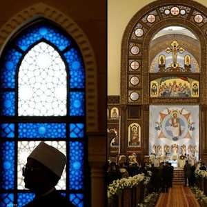 افتتحت مصر أمس مسجد الفتاح العليم وكنيسة ميلاد المسيح