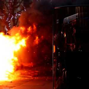 المظاهرات شهدت أعمال شغب.