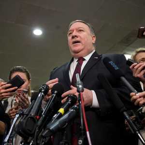 بومبيو أدلى بتصريحاته قبيل التوجه للشرق الأوسط