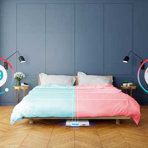 اللحاف الذكي يتيح التحكم بجزئيه كما يرغب الزوج