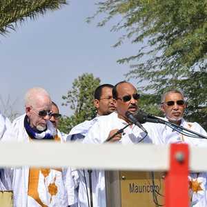 الرئيس ولد عبد العزيز في إحدى المناسبات