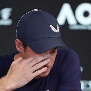 أندي موراي خلال المؤتمر الصحفي