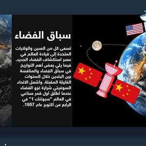 منافسة أميركية صينية للفوز بسباق الفضاء الجديد
