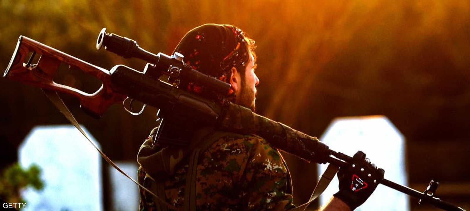 قوات سوريا الديمقراطية تحرز تقدما في مناطق داعش.