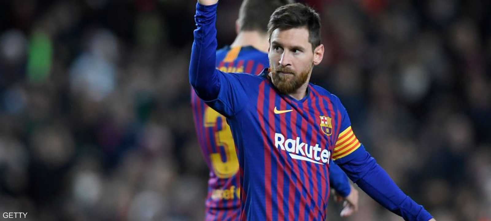 ميسي يواصل إبداعه مع برشلونة