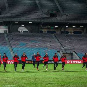 صورة أرشيفية لمران للاعبي فريق الأهلي المصري