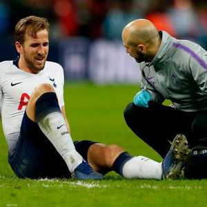 كين بعد تعرضه للإصابة لأحد