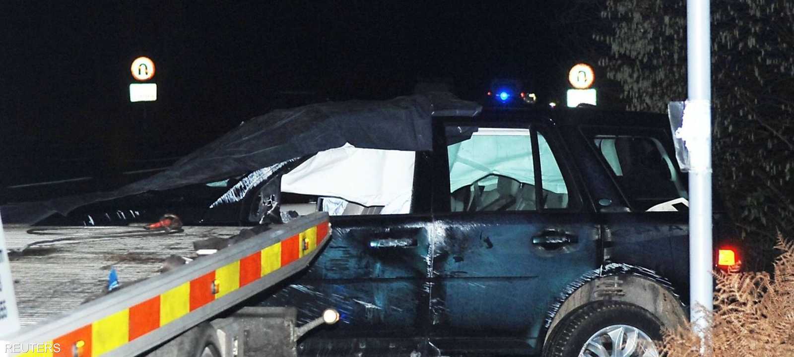 سيارة الأمير فيليب تعرضت لأضرار كبيرة جراء الحادث