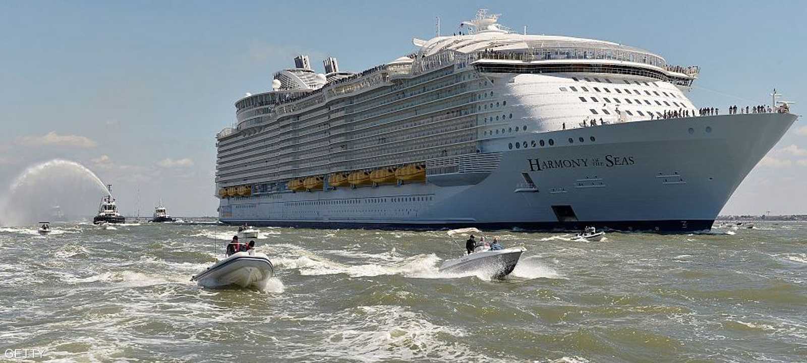 تعد أكبر سفينة سياحية في العالم