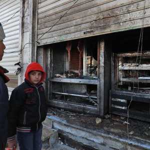 أفراد داعش كانوا على ما يبدو يراقبون الجنود الأميركيين.