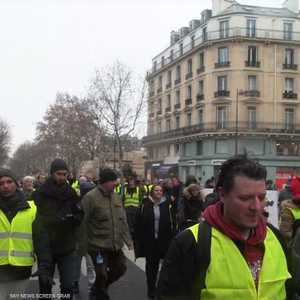 مظاهرات "السترات الصفراء" في باريس تتجدد للأسبوع العاشر