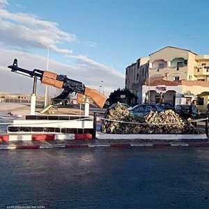 تم إزالة المجسم ووضعه في مكان مجهول