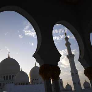 مسجد الشيخ زايد في العاصمة الإماراتية أبوظبي