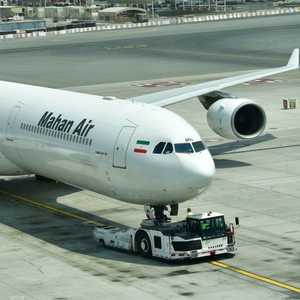 إحدى طائرات شركة ماهان إير الإيرانية (أرشيف)