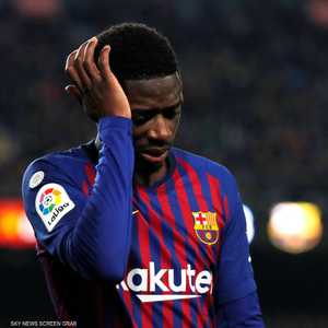 لاعب نادي برشلونة عثمان ديمبلي
