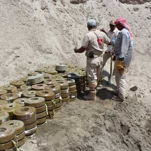 مشروع مسام نجح في نزع آلاف الألغام في اليمن