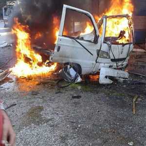 انفجار اللاذقية تم بسيارة مفخخة