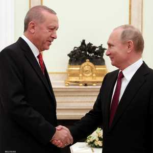 لقاء بوتن وأردوغان