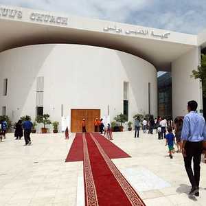 كنيسة القديس بولس في أبوظبي افتتحت عام 2015