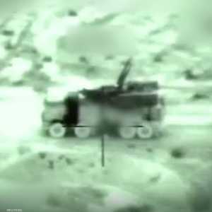 بطارية صواريخ في سوريا ضربتها إسرائيل