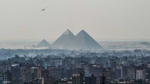 منظر عام لمدينة القاهرة المصرية