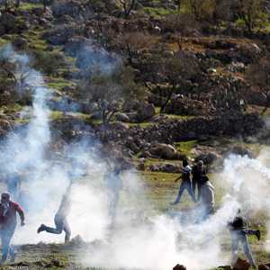الاشتباكات وقعت في قرية المغير بالضفة الغربية