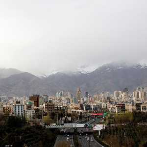 جانب من العاصمة الإيرانية طهران