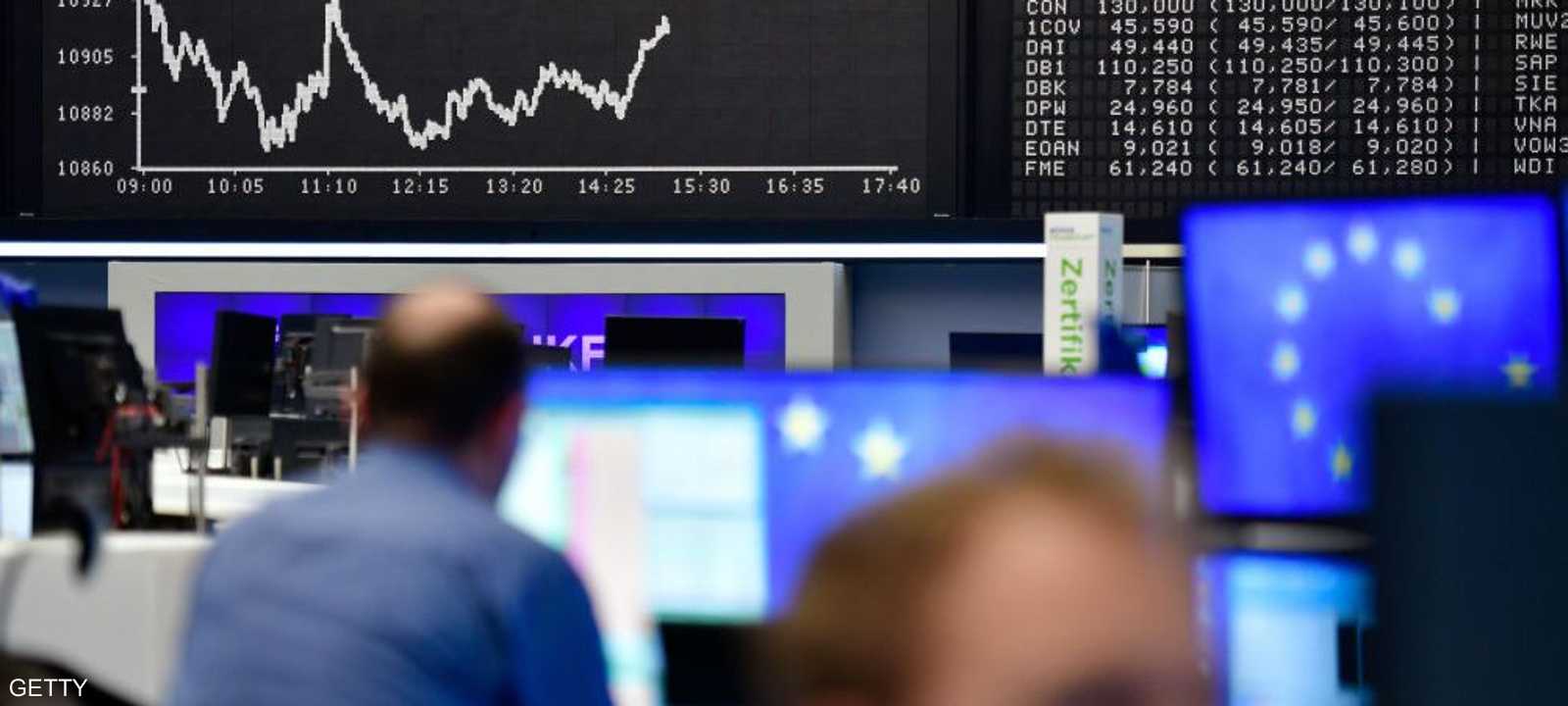 جاءت خسائر الأسهم الأوروبية بفعل عوامل سياسية واقتصادية