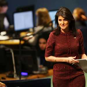 أغدق ترامب الثناء على هيلي