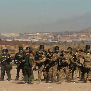 القوات الأميركية تجري تدريبات قرب الحدود المكسيكية