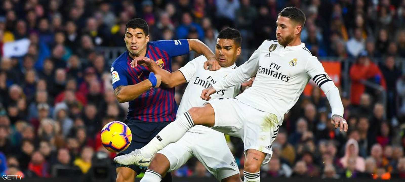 ريال مدريد وبرشلونة - أرشيفية