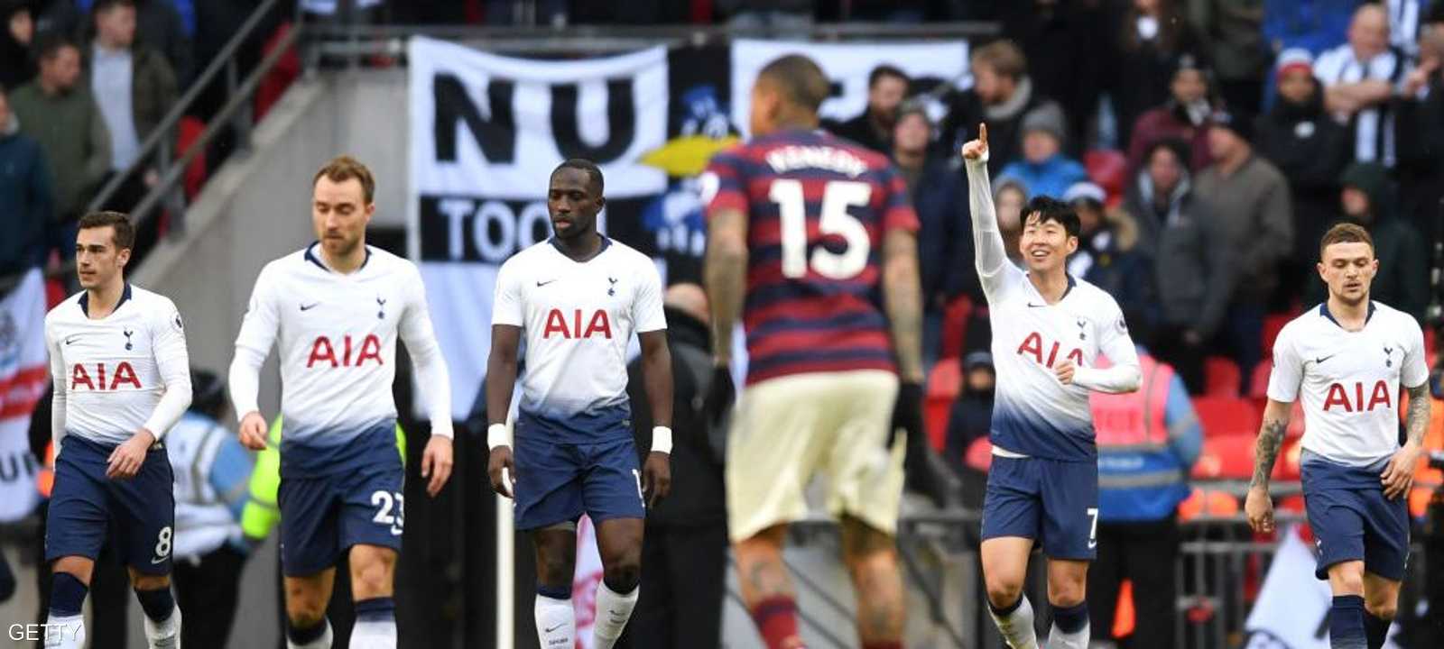 هدف توتنهام الوحيد في مرمى نيوكاسل حمل توقيع سون هيونغ مين